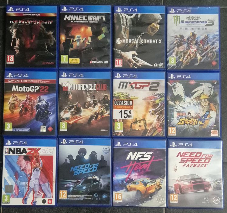 Jogos PlayStation 4 - Preços na Descrição