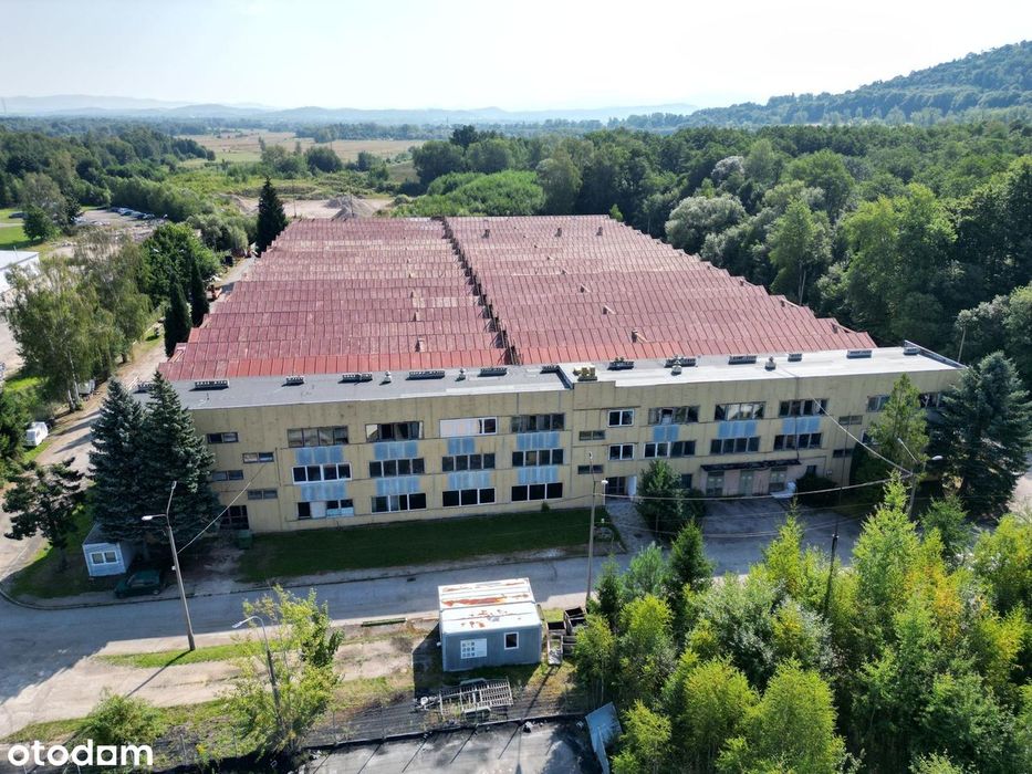 Hala produkcyjna 7 500 m2 Piechowice k/ Jelenia Góra - przyłącze 20MW