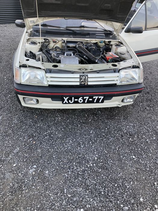 Peugeot 205 CTI 1.6 115 cv completamente original Capota electrica -91