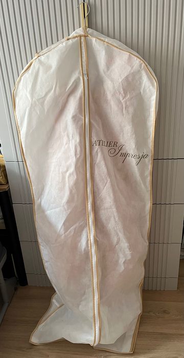 Sukienka MIDI pudrowy róż