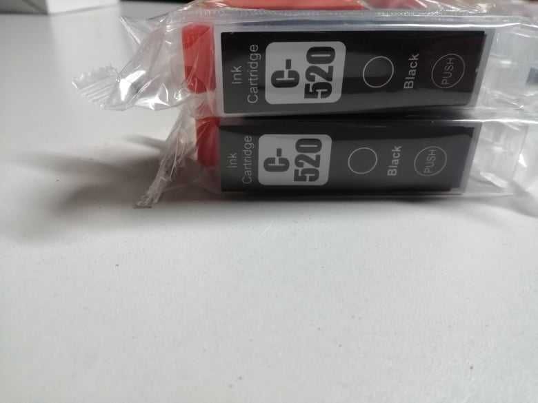 Tusze Zamienniki PGI-520 BK/CLI-521 CMYK do Canon 2 komplety