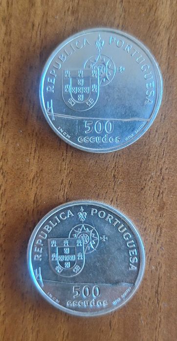 Moedas comemorativas