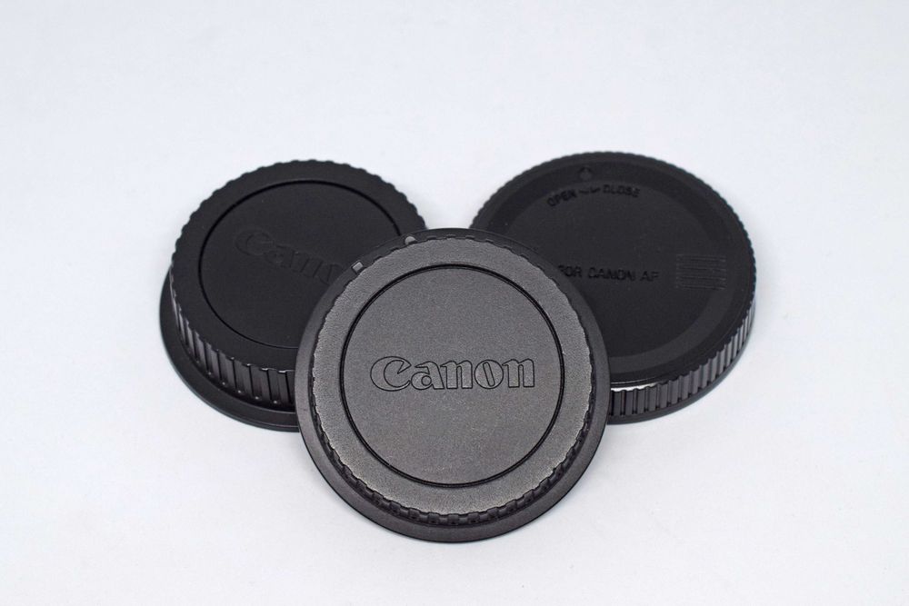 Tampa traseira para lente Canon e Sigma EOS EF e EF-S GENUÍNAS