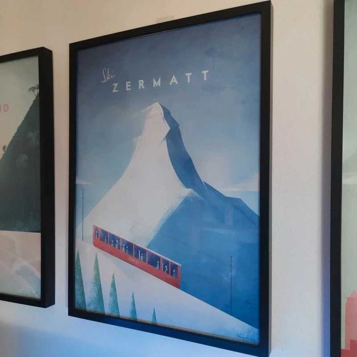 Conjunto de 3 cartazes ilustrações by Henry Rivers