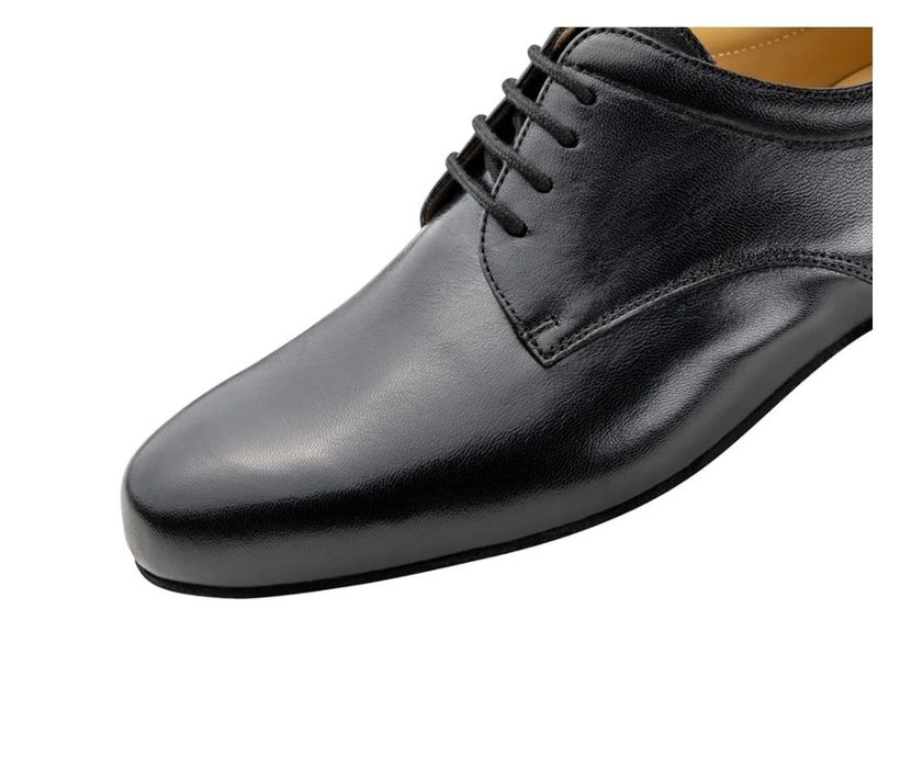 Werner Kern - Męskie buty do tańca 28048 - Skóra Czarny - z wkładką UK