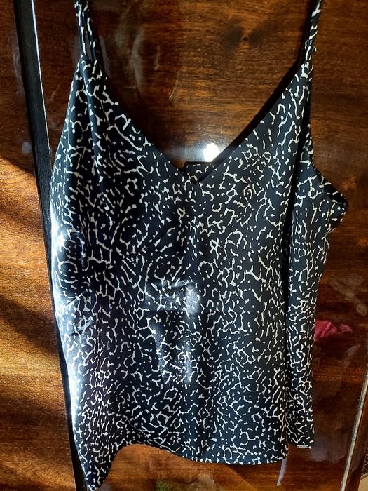 Крутая шёлковая майка