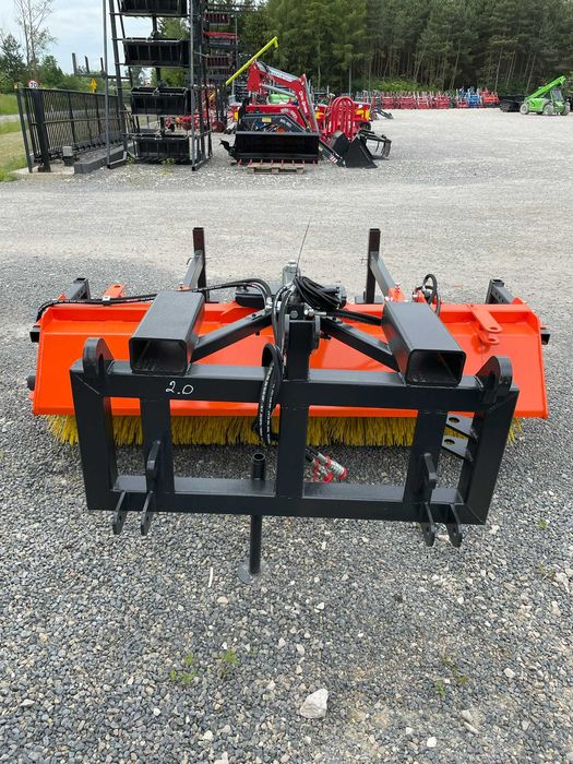 Szczotka Zamiatarka do tura ładowarki wózka tuza METAL-TECHNIK