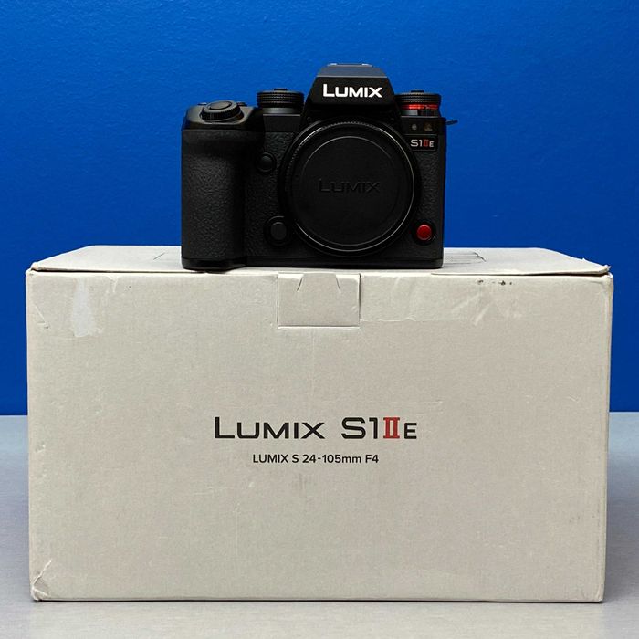 Panasonic Lumix S1 IIE (Corpo) - 24.2MP | 3 ANOS DE GARANTIA