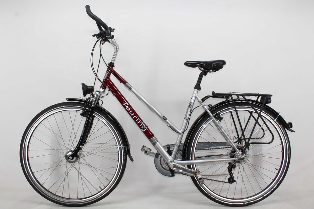 TREKKINGOWY rower damski TOURING 24 biegi DEORE XT Koła 28 cali