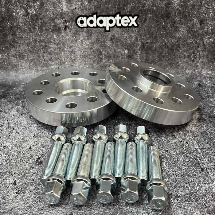 Проставки на колеса Audi, Seat, Skoda, VW 25мм PCD 5x112/100 DIA 57.1