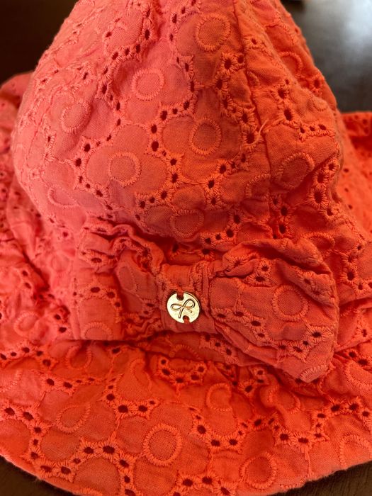 Chapéu bordado inglês Coral da Lili Gaufrette