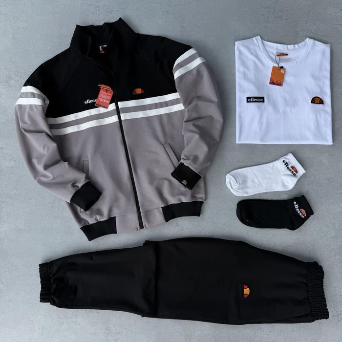 Чоловічий спортивний костюм еліс набір Ellesse [3в1] [S,M,L,XL,XXL]