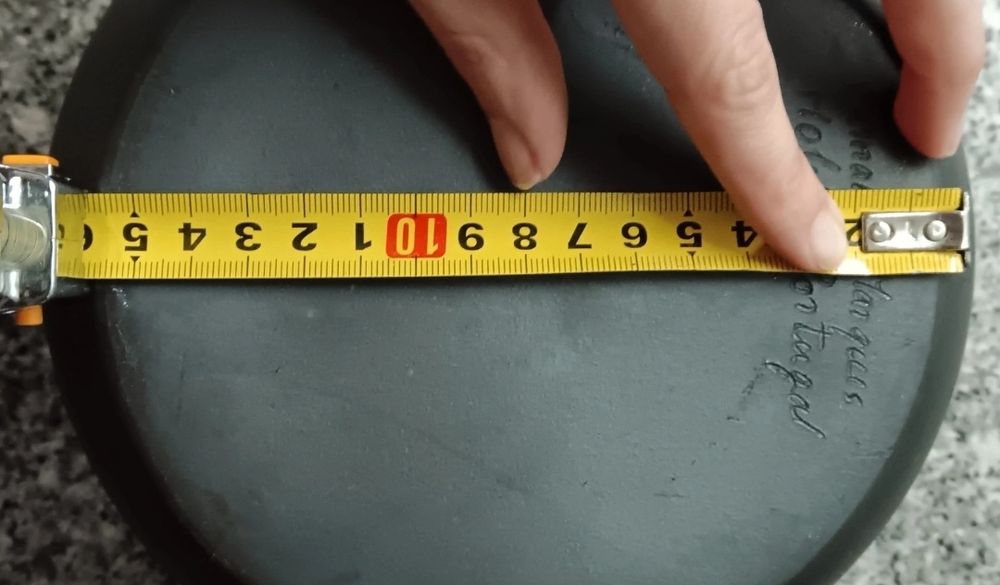 Panela de louça preta