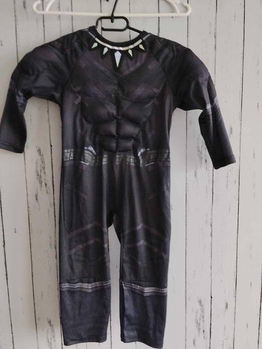 Czarna Pantera Avengers strój przebranie kostium 98 104