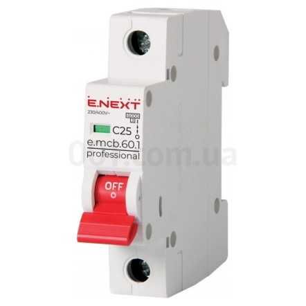Wyłącznik nadprądowy bezpiecznik PRO. C25 25A 1P