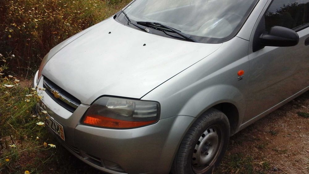Chevrolet Kalos 1.2 SE 2005 Viatura a trabalhar, a precisar de revisão/diagnóstico por perda de força (sem fumos)