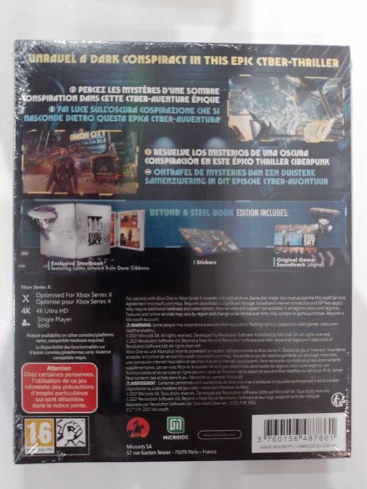 Beyond a Steel Sky Beyond a Steel Book Edition Xbox