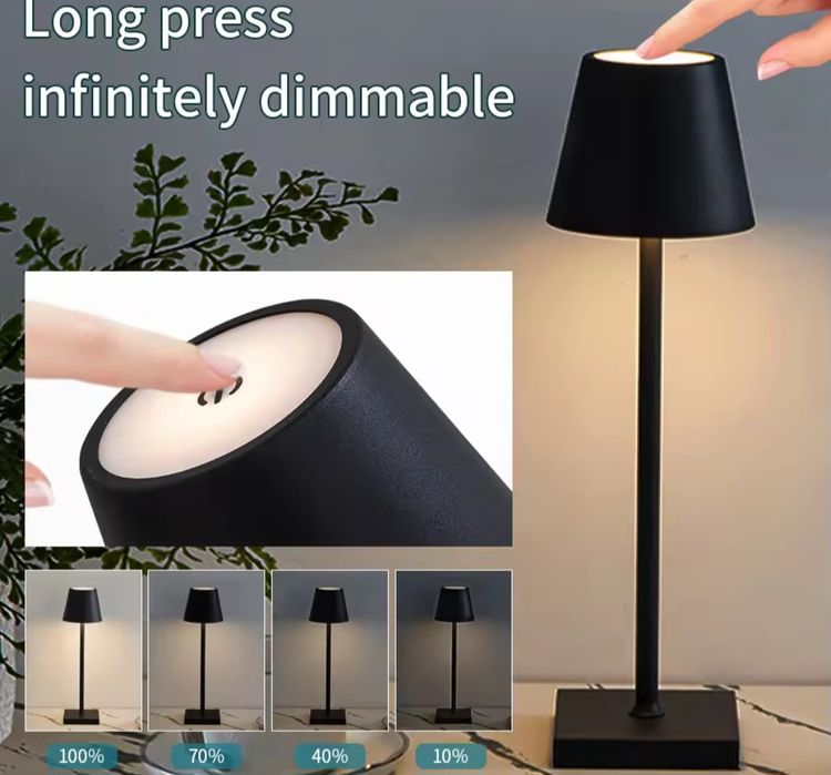 Lampka stojąca na baterie