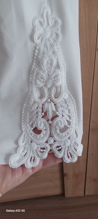 Biale Spodnie Damskie