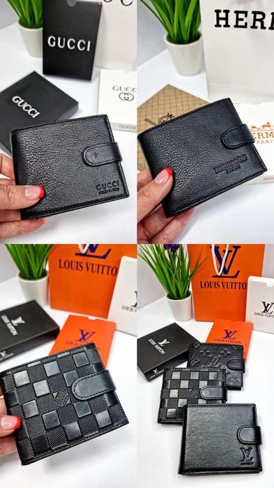 Шкіряний гаманець Чоловічий портмоне Мужской кошелёк Кожаный портмоне