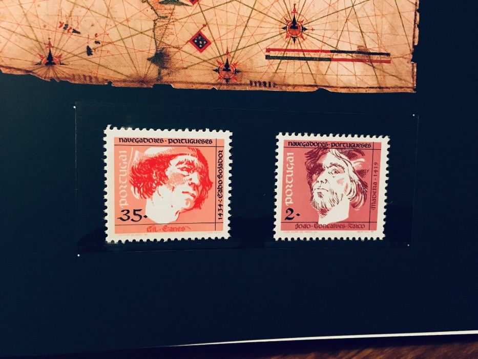 Livro CTT "Henrique o Navegador" coleção selos filatelia correios