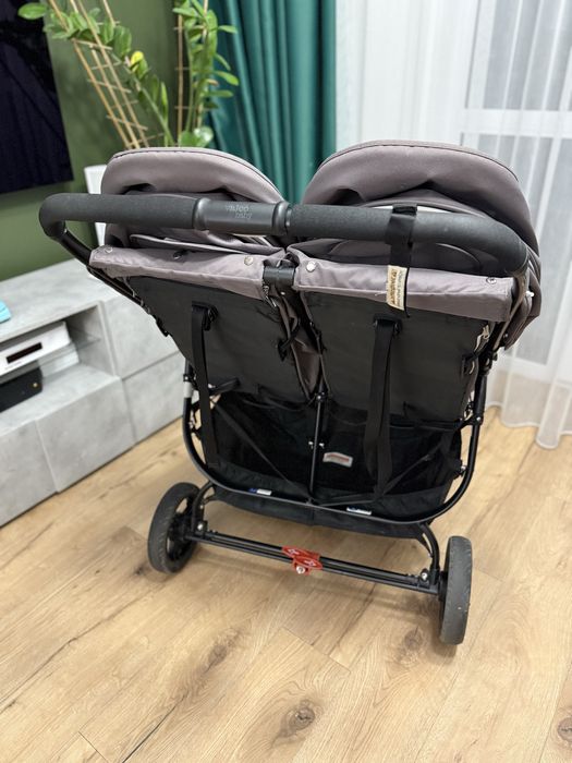 Wózek podwójny Valco snap duo szary