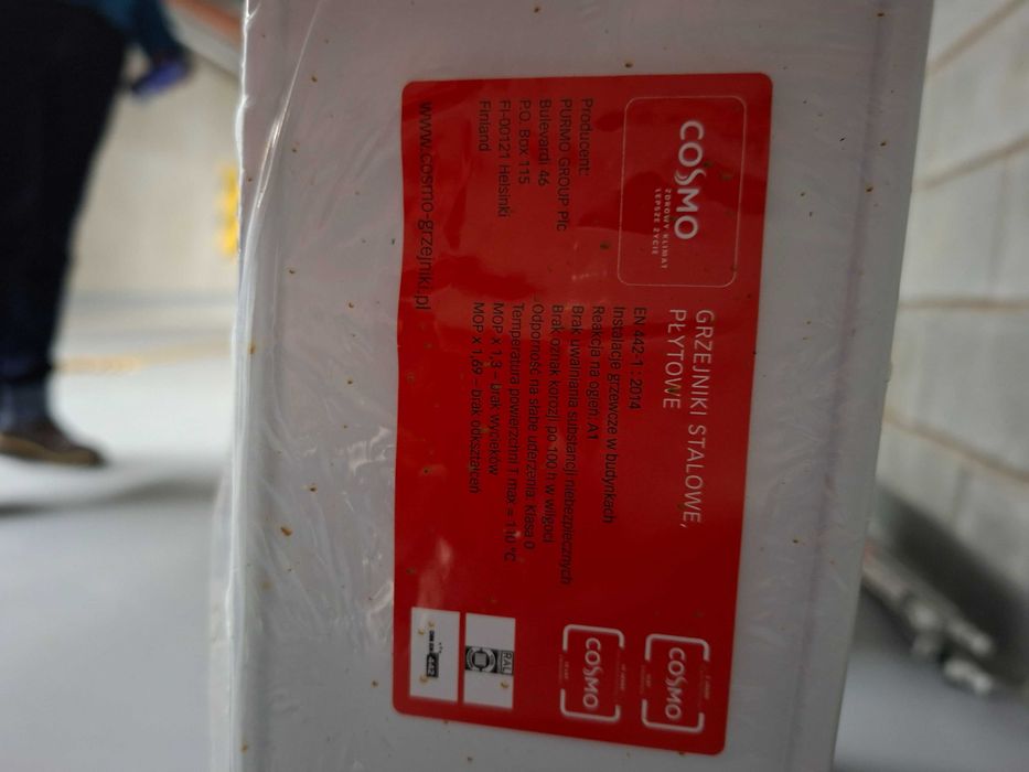 Nowy Grzejnik stalowy Purmo V22 600 x 600 mm Oryginalnie Zapakowany