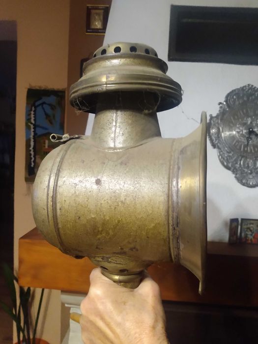 Unikat dla pasjonatów -stara lampa do powozu/karety