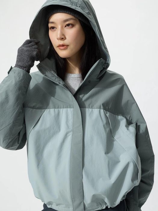 Куртка вітровка тренч uniqlo сіра S