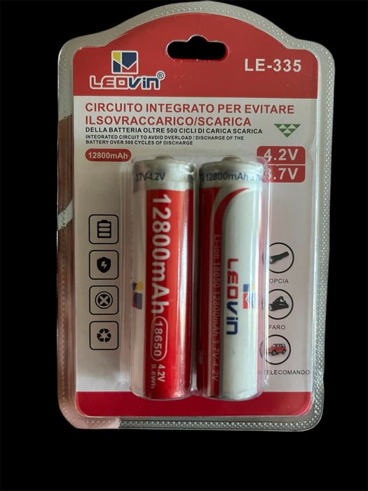 Baterias 18650 litio maxima potencia