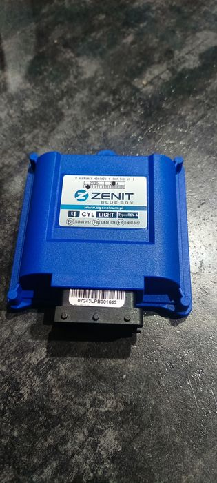 Centrala LPG Zenit Blue Box 4cylindy Light nowa
