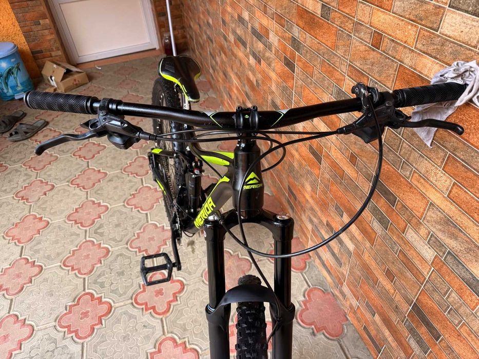 Велосипед MERIDA One-Twenty 27.5"S-M" Shimano DEORE, SR Suntour  140 mm