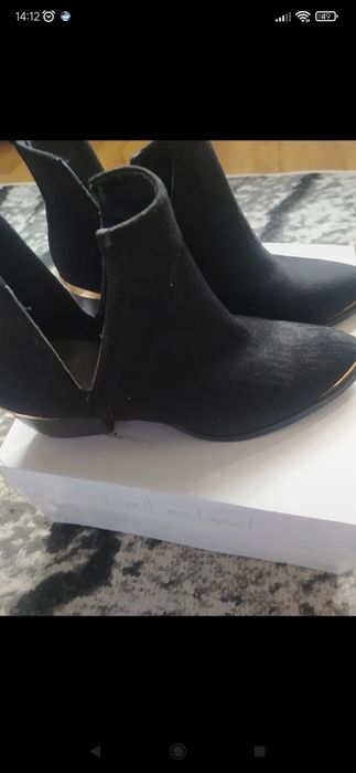 Botki zamszowe ASOS