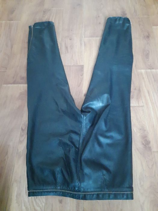 ERBO originalne XL spodnie skórzane chopper