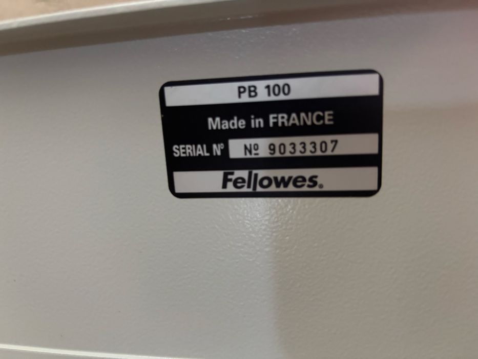 Bindownica do papieru Fellowes PB100