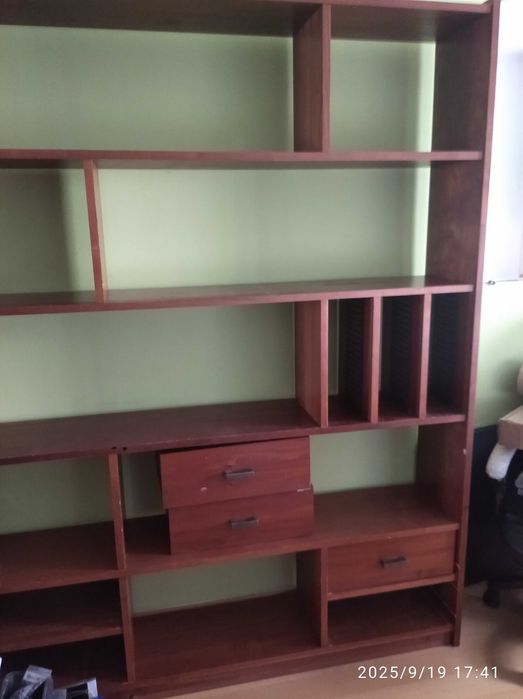 Cama solteiro + estante