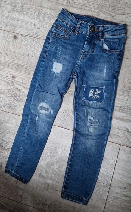 Jeansy marki zara r.110