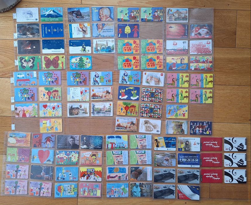 karty telefoniczne komercyjne chipowe ogromna kolekcja!!