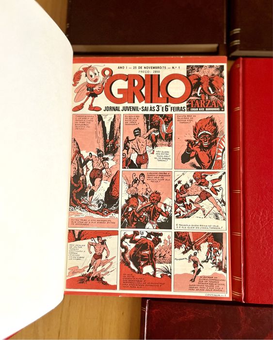 Coleção BD Rara – Spirou 1-32 + O Grilo Completo + Supergrilo + Flash Gordon + Jaguar