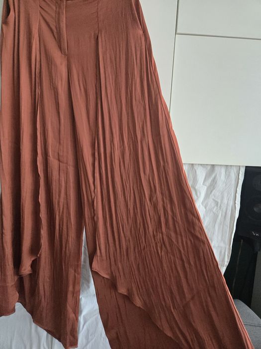 Luźne spodnie letnie nowe z metką L Zara