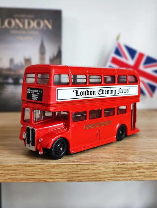 Miniatura Autocarro de Londres Oxford Diecast (Escala 1:76)