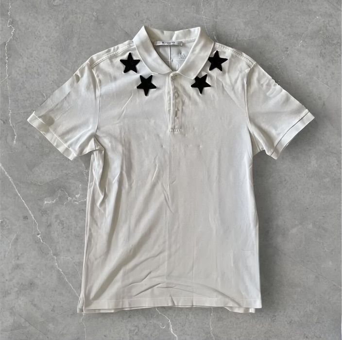 Givenchy Stars polo t-shirt / футболка поло воротник дживанши