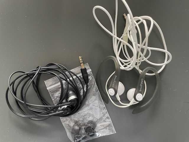 Lote auriculares JLabs, Fresh'n'Rebel e Creative para desporto