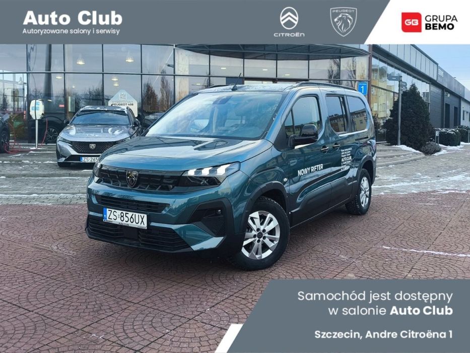 Peugeot Rifter MPV 102KM 6 biegów, wersja XL Allure