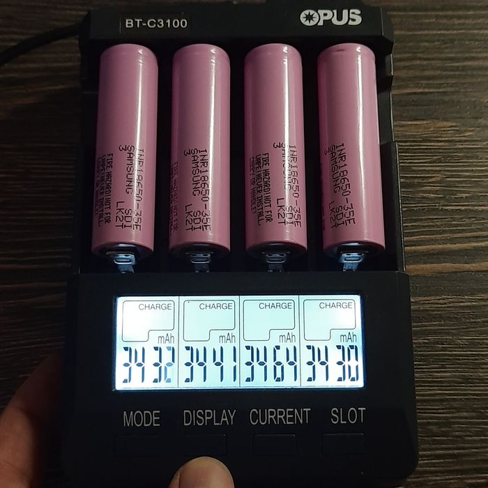 Аккумуляторы 18650 Samsung 3400-3600 mAh