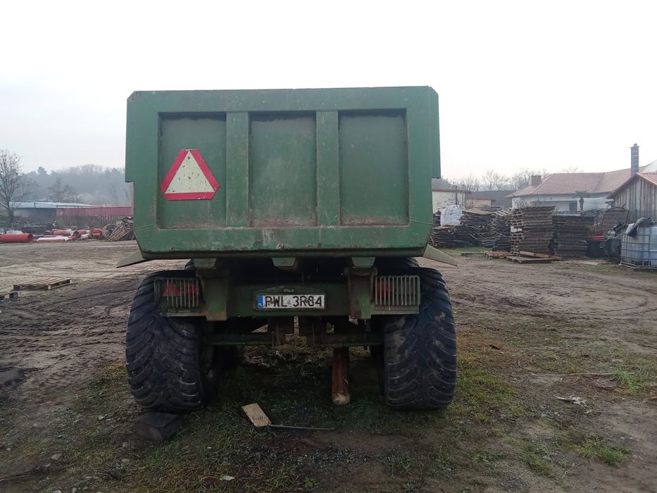Przyczepa Budowlana Litewska Western Fabrication bardzo mocna
