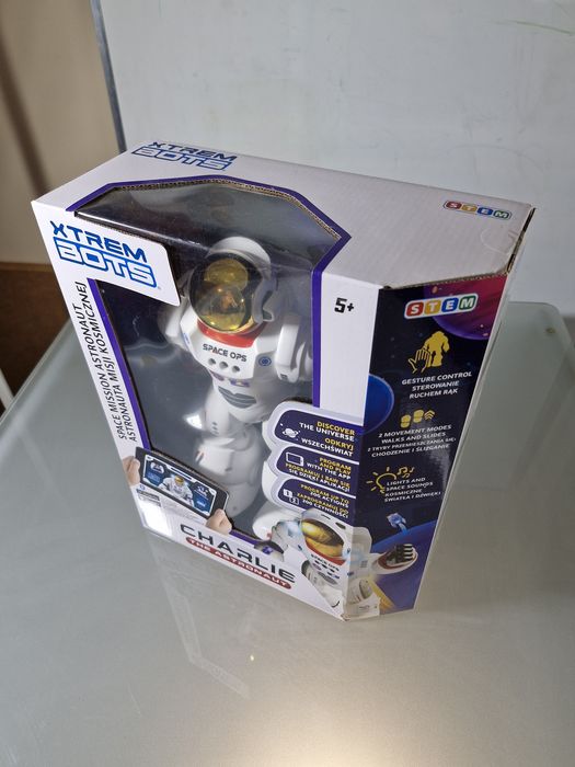 Robot Charlie Astronauta Interaktywny Nauka Programowania