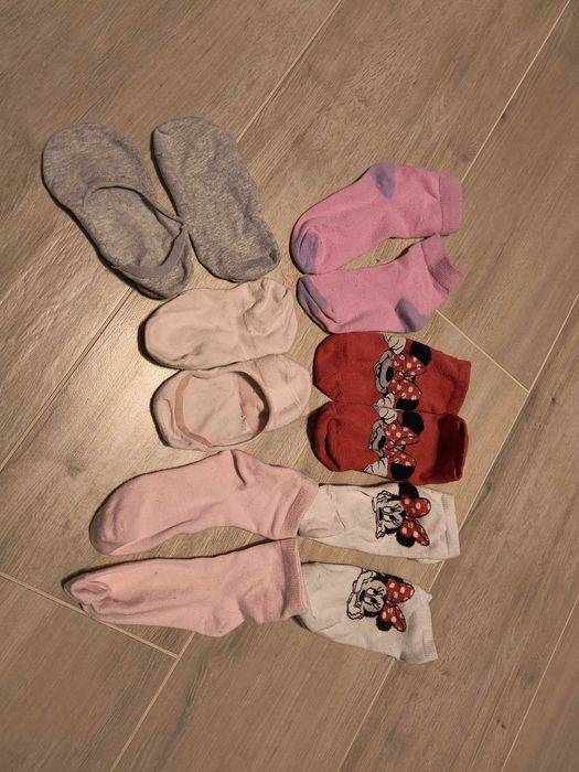Skarpety skarpetki myszka Minnie stopki całość