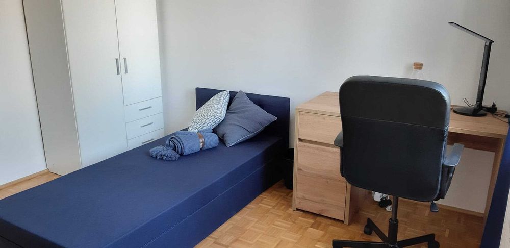 Pokój 20m2 z balkonem w komfortowym mieszkaniu na Sadybie (Mokotów)