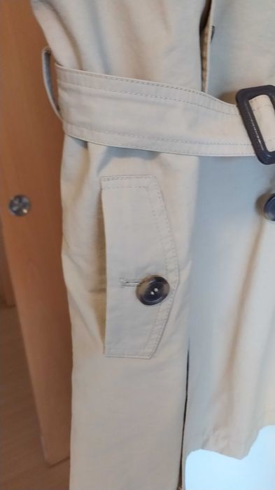 Gabardine beige  Midi.